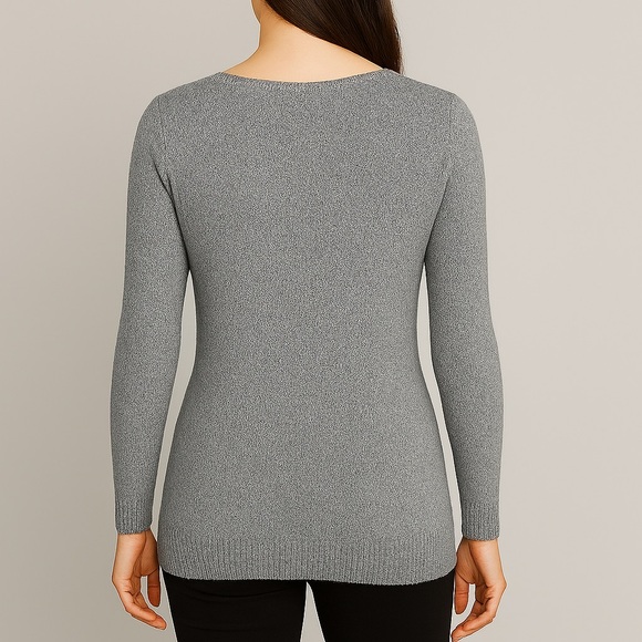 Trouvé Silver Sweater - Picture 2 of 6